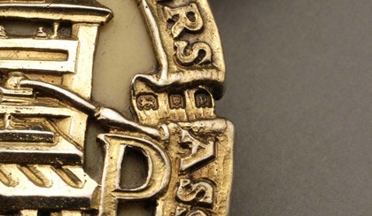 Omar Ramsden Silver Badge of Office - The London Master Printers Association